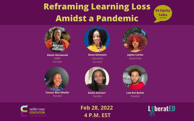 Reframing Learning Loss Amidst a Pandemic